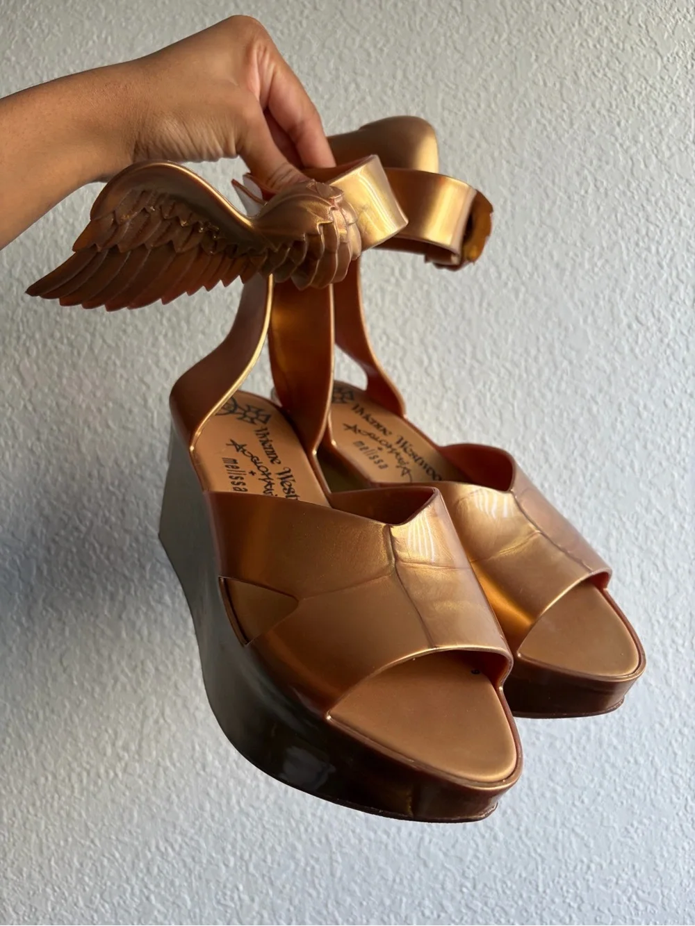 Vivienne Westwood x Melissa Winged Sandals